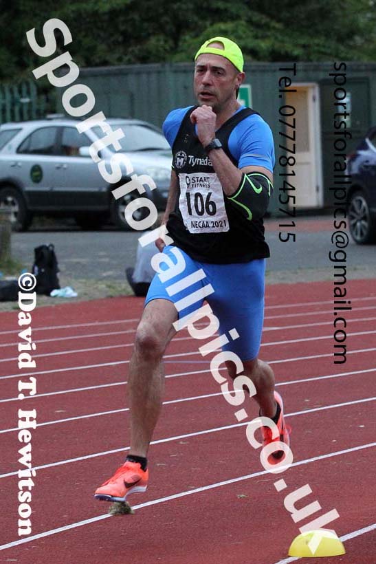 400 metres, 2021 North East Grand Prix No. 3, Monkton, Wednesday, june 2nd. Photo: David T. Hewitson/Sports for All Pics
